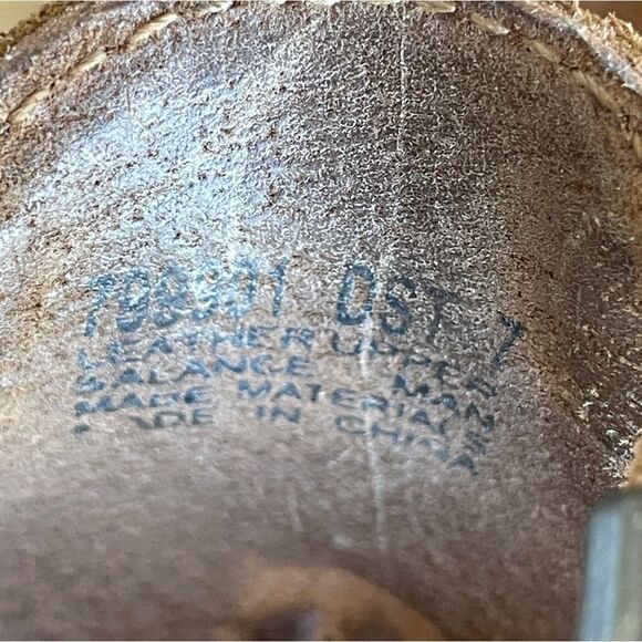 Minnetonka Merriam Leather Fringe Sandal Women's Boho Mini Wedge Size 7 - Picture 6 of 10